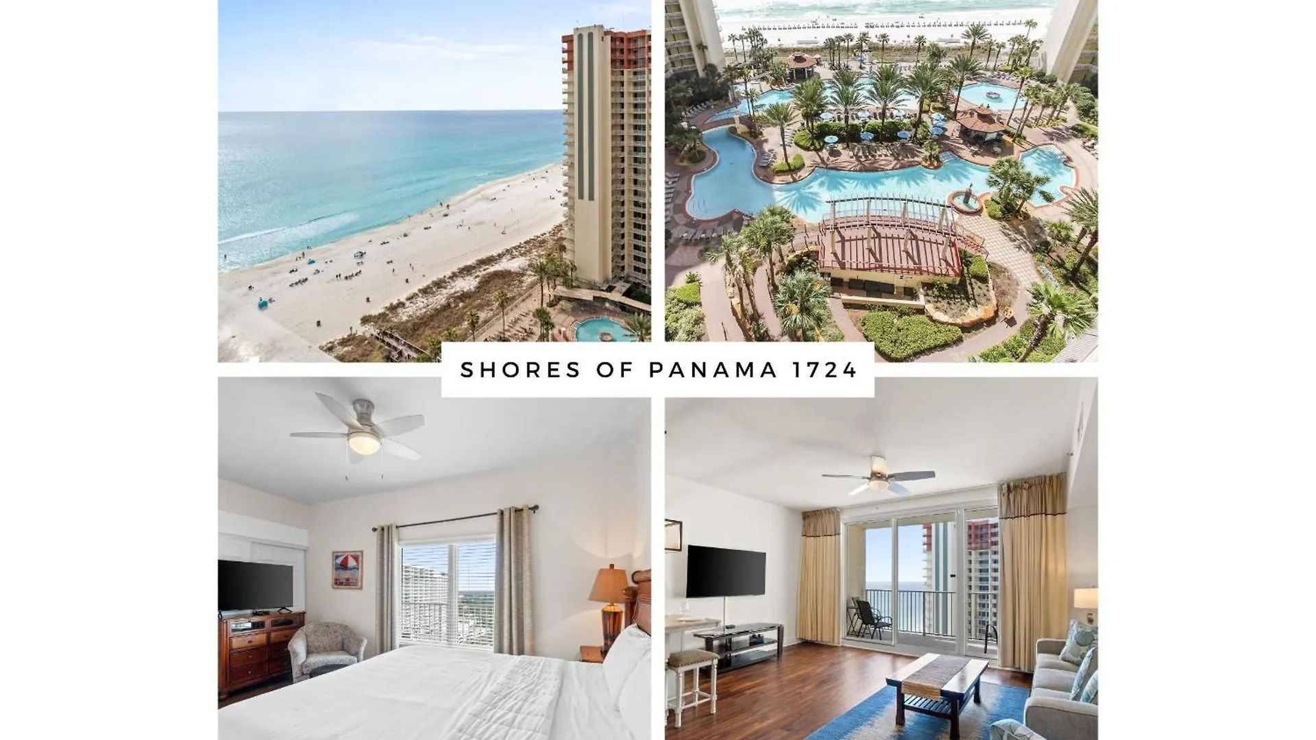 Holiday home Shores Of Panama #1724 By Book That Condo Panama City Beach